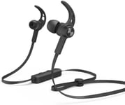 Ecouteurs Sans Fil Tour Du Cou Freedom Run (Casque Bluetooth Intra-Auriculaires Tour D'Oreille Avec Micro, 6H D'Autonomie, Idéal Sport, Course, Vélo, Gym, Contrôle Vocal) Noir[L949]