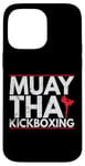 Coque pour iPhone 14 Pro Max Kickboxing Muay Thai Précision et Endurance