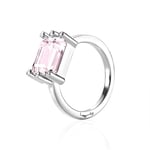 Beautiful Dreamer Ring - Morganite White Gold