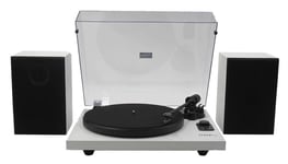 ENOVA VISION2 SET WH - Platine vinyle + Enceintes hifi USB/Bluetooth - blanche