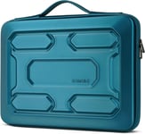 13,3 Pouces Housse Pour Ordinateur Portable Avec Poignée Etui De Protection Eva Étanche Antichoc Pour Ordinateurs Portables 13-13.3 Inch Notebooks/13 Macbook Air/Dell 13 Xps 13,Turquoise