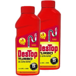 DESTOP Lot de 2 Gels D¿boucheur Javel Turbo 5 Minutes 1 Litre Concentr¿