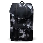HERSCHEL 10014-05731 LITTLE AMERICA Sports backpack Unisex Adult DYE WASH BLACK Size Unica