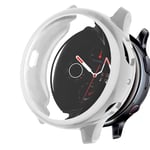 OcioDual Coque de Protection en TPU, Coleur Argent Compatible avec Les Montres Intelligentes Samsung Galaxy Watch Active 2 (44mm), Housse de Protection Anti Chocs et Anti-Rayures