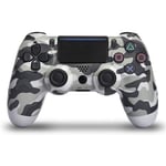 Manette pour PS4 Sans Fil Bluetooth Double Shock Ork - Camouflage Gris