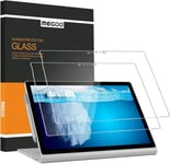 [Lot de 2] protecteurs d'écran pour Microsoft Surface Book 3 15"" (version 2020), [verre trempé HD] résistant aux rayures, installation facile, protection d'écran pour Surface Book 2/3.[S888]