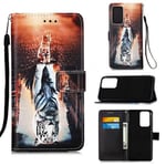 Samsung Galaxy A33 5G      Designer PU Case      Cat&amp;Tiger