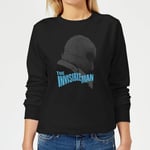 Universal Monsters The Invisible Man Greyscale Women's Sweatshirt - Black - L - Black