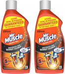 Mr Muscle Drain Unblocker, Sink & Cleaner, Fast Acting Heavy Duty... 