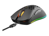 Deltaco Gaming Dm220 - Mus - 7 Knappar - Trådlös, Kabelansluten - 2.4 Ghz - Trådlös Usb-Mottagare - Svart