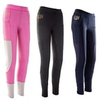 LAZURA 4057052317620 Legging d'équitation pour Femme, Noir, 40-42