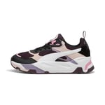 PUMA Homme Trinity Sneaker, Midnight Plum White Black-Mauve Mist, 43 EU