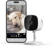 Swann EVO 2K Indoor Wi-Fi Security Camera, Two-Way Audio, True Detection, Night Vision, Cloud Storage, Easy Setup for Home & Office Surveillance, Free Recording, SWIFI-SE2KIC-EU