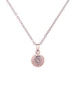 Ted Baker Elvina Enamel Mini Button Pendant Necklace For Women (Rose Gold/Silver