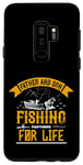 Coque pour Galaxy S9+ Père et fils Partenaires de pêche pour la vie Fête des pères
