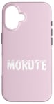 Coque pour iPhone 16 Morute Aesthetic Poupée effrayante + Adorable Horreur Goth Crocs