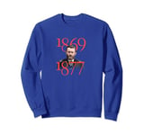 Ulysses S. Grant Art of War Quote and Portrait Sweatshirt