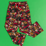 Official Gremlins Gizmo And Stripe Lounge Pants : S,M,L,XL,XXL,3XL,4XL