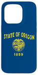 iPhone 15 Pro STATE OF OREGON FLAG THE BEAVER STATE Case