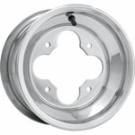 Rullad läpp dwt douglas wheel - Atv fälg a5 aluminium polerad 10x5