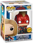 Figurine Marvel Captain Marvel Movie - Captain Marvel Chase Pop 10cm