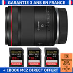 Canon RF 35mm f/1.4 L VCM + 3 SanDisk 128GB Extreme PRO UHS-II SDXC 300 MB/s + Ebook '20 Techniques pour Réussir vos Photos' - Objectif Canon RF