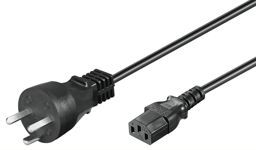 Power cable dk edb to c13, 5m, black