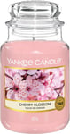 Yankee Candle Scented Candle  Cherry Blossom Large Jar Candle  Long Burning Cand