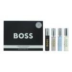 Hugo Boss Bottled 4 Piece Gift Set: Eau de Parfum 10ml - Eau de Toilette 10ml - Parfum 10ml - Infinite Eau de Parfum 10ml