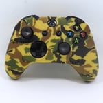 Keltainen Camo-Soft silikonikuminen suojakuori Microsoft Xbox One -ohjaimen peliohjaimelle Musta Vihreä Sininen Punainen Camo