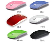 Souris sans fil optique - Bluetooth 2.4 - Dpi réglable + dongle Bluetooth USB - pour PC et MAC - Vert