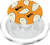 Dessin animé Halloween Boo Ghosts PopSockets PopGrip pour MagSafe