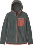 Patagonia R1 Air Full-Zip Hoody Kids noveau green XL