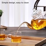 680ml Glass Teapot With Filter Heat Resistance Transparent Tea Kettle For Lea HG