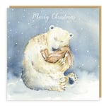 Christmas Cards 5 Pack Festive Polar Bear – Sarah Reilly Love Country Xmas Cards