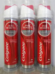 (EXP:12/24)  3 X COLGATE MAX WHITE LUMINOUS WHITER TEETH TOOTHPASTE PUMP 100ML