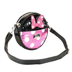 Disney Minnie Mouse Air-Sac à Bandoulière Rond Padding, Noir