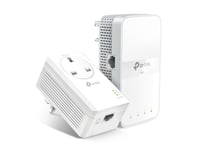 Tp-Link Tl-Wpa7617 Kit - Powerline Adapterkit - Homeplug Av (Hpav), Ieee 1901 - 802.11A/B/G/N/Ac - Dual Band - Väggmonterbar