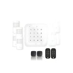 Alarme Maison WiFi et GSM 4G sans Fil connectée CASA- kit 4