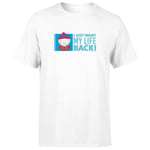 South Park I Just Want My Life Back Men's T-Shirt - White - M - White