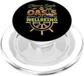 Oasis of Wellbeing - Stinson Beach PopSockets PopGrip for MagSafe