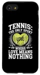 iPhone SE (2020) / 7 / 8 Tennis The Only Sport Where Love Means Nothing Case