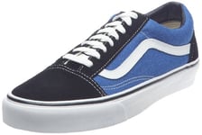 Vans Old Skool, Baskets mode mixte adulte - Bleu (Black/Classic B), 39 EU (6 UK) (7 US)