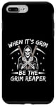 Coque pour iPhone 7 Plus/8 Plus Quand c'est Grim Be The Grim Reaper Halloween