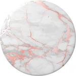 PopSockets PopGrip hållare, Rose Gold Lutz Marble