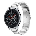 (Huawei GT2 46mm hopea)22mm metalliranneke Samsung Galaxy Watch 3:lle Huawei Gt2/amazfit Gtr ruostumattomasta teräksestä valmistettu rannekoru 20 mm Samsung Watch 4:lle - kellon rannekkeet