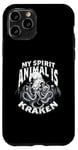 Coque pour iPhone 11 Pro Kraken Cryptozoologie Cryptozoologie Kraken