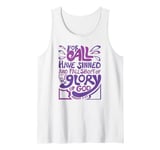 Romans 3:23 For All Have Sinned King James Version Bible Tank Top