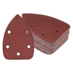 50pcs Mouse Sander Sandpaper 100 Grit 3.5" x 5.5" Triangle Sanding Pads