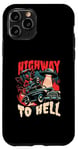 Coque pour iPhone 11 Pro Highway to Hell - Bold Urban Graffiti Esthétique